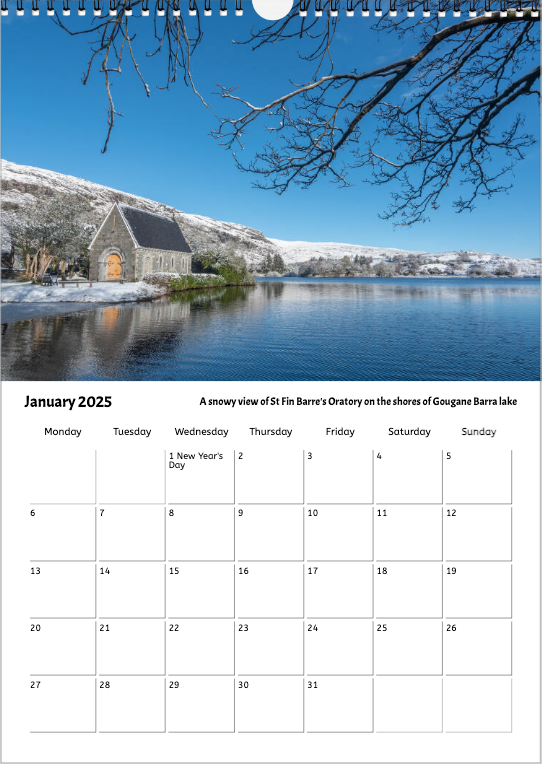 CORCAIGH 2025 Photo Calendar