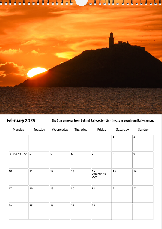 CORCAIGH 2025 Photo Calendar