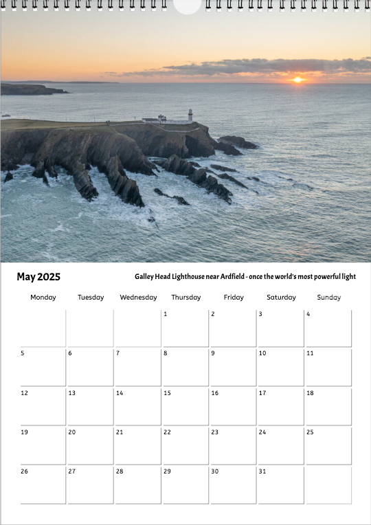 CORCAIGH 2025 Photo Calendar