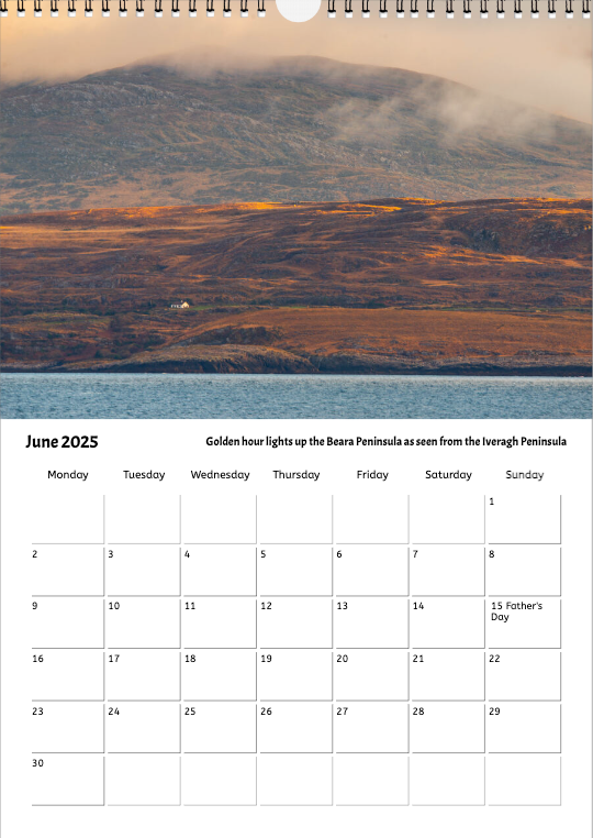 CORCAIGH 2025 Photo Calendar