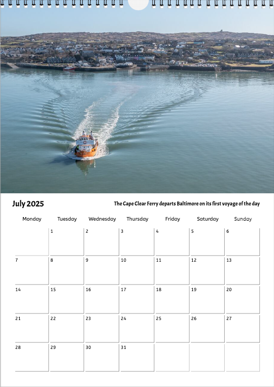 CORCAIGH 2025 Photo Calendar